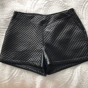 Jack Leather Shorts